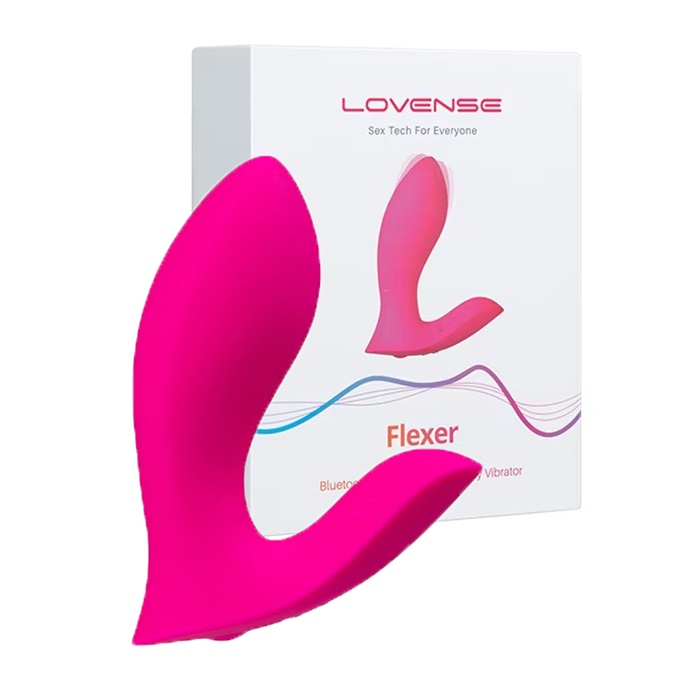 Lovense Flexer Máy Rung Mini 2 Đầu Chuyển Động Kích Thích Điểm G