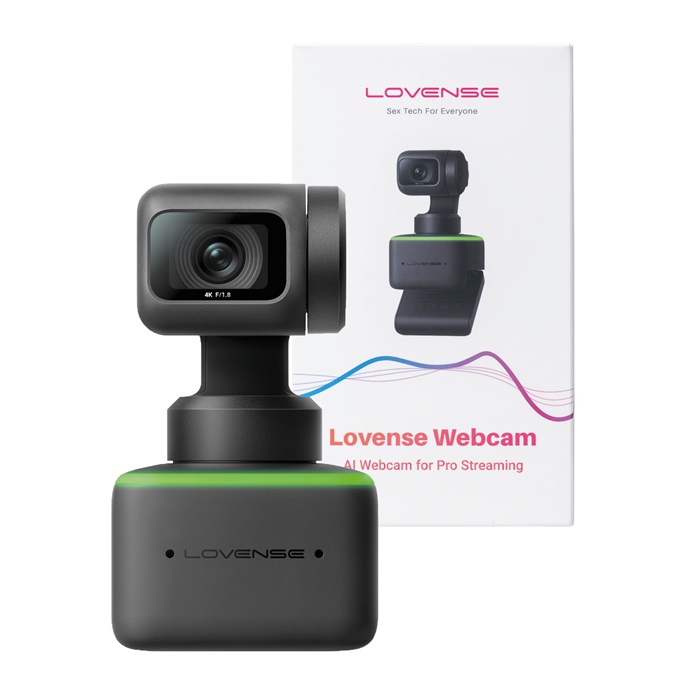Lovense Webcam Máy Ảnh Chuyên Nghiệp Livestreams Video 4K