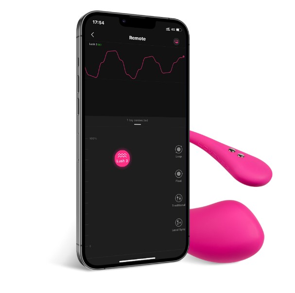 Lovense Lush 3 trứng rung điều khiển qua App điện thoại