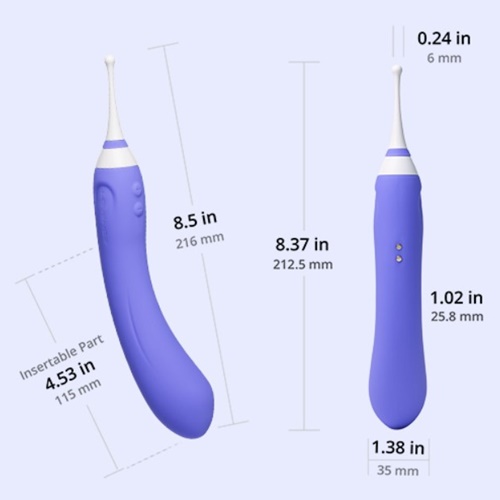 Lovense Hyphy máy rung 2 đầu cao cấp của Mỹ