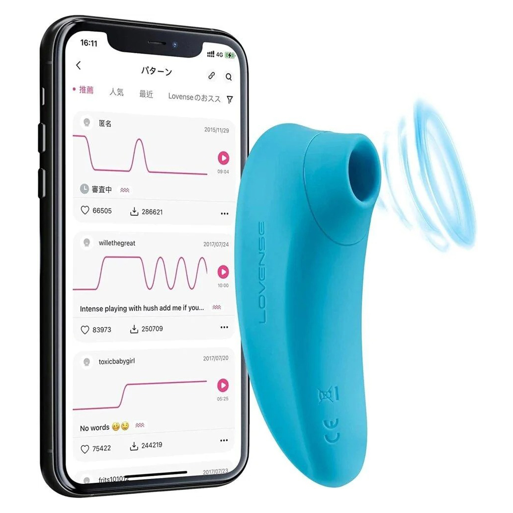 Lovense Tenera máy rung điều khiển qua ứng dụng điện thoại