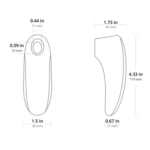 Lovense Tenera máy rung kết nối từ xa qua app