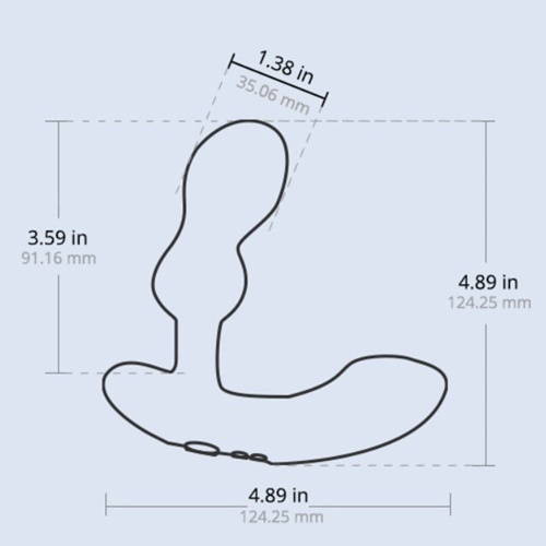 Lovense Edge 2 máy massage của Mỹ