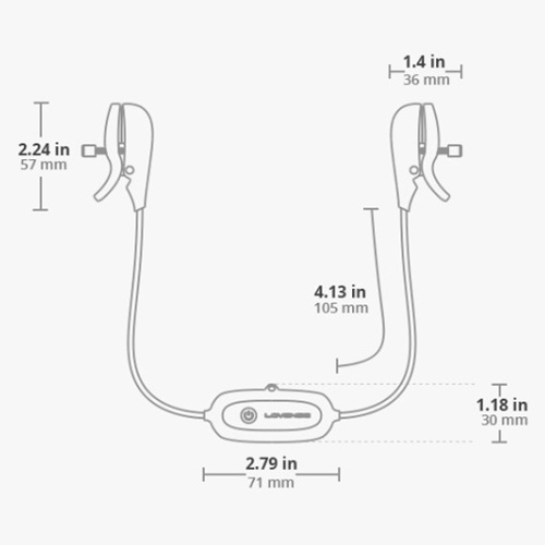 Lovense Gemini máy rung kẹp đầu ti