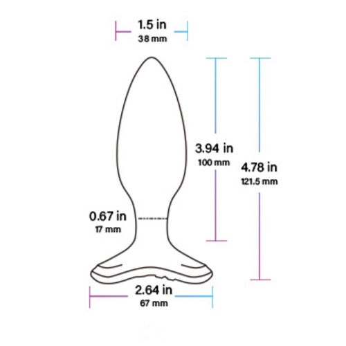Lovense Hush 2 máy mát xa hậu môn cao cấp của Mỹ